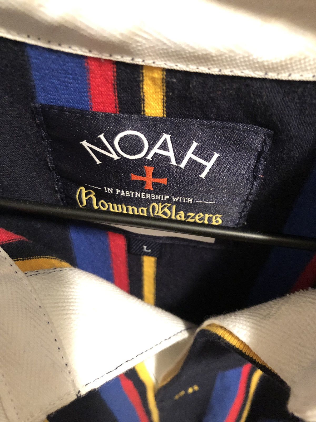 Noah × Rowing Blazers Rugby - Manhattan Size US L / EU 52-54 / 3 - 3 Thumbnail