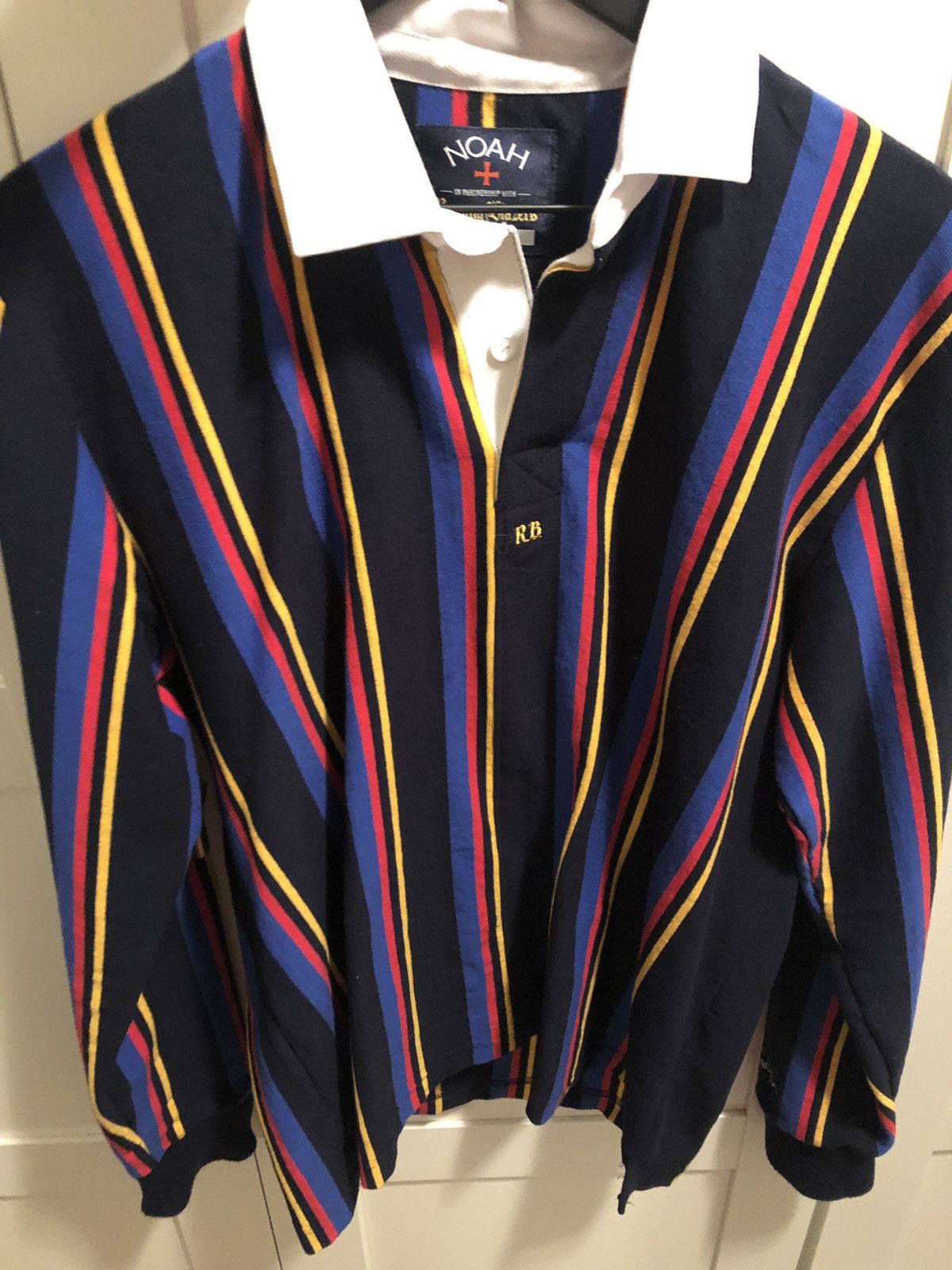 Noah × Rowing Blazers Rugby - Manhattan Size US L / EU 52-54 / 3 - 1 Thumbnail
