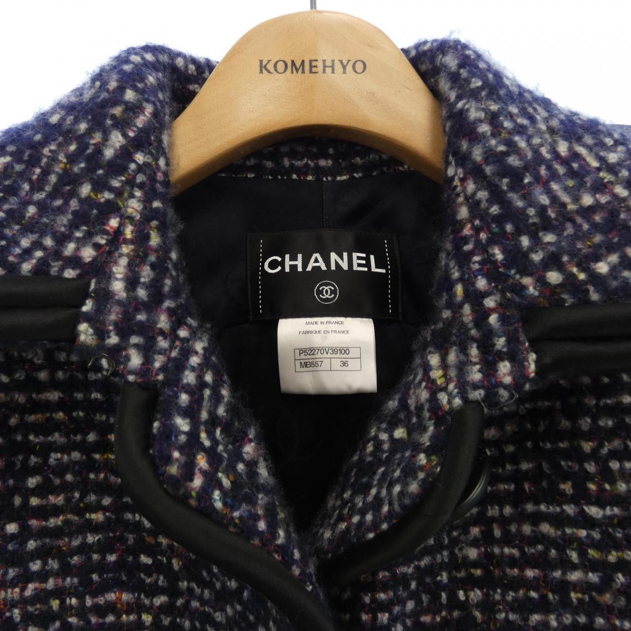 Chanel Chanel Chanel P52270V39100 Cashmere Coat Others Outerwear P52270V39100 DUTY FREE for USA Size ONE SIZE - 5 Thumbnail
