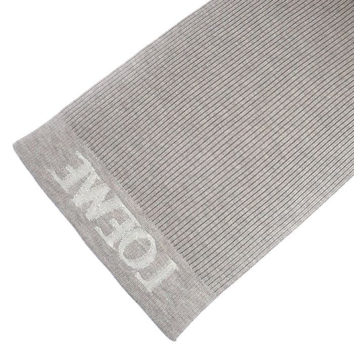 Loewe Loewe Loewe Logo Wool Scarf Cotton Scarf F540257X22 DUTY FREE for USA Size ONE SIZE - 3 Thumbnail