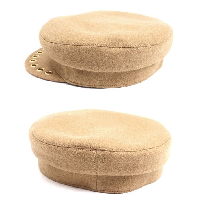 Hermes Hermes Hermès Vauban Wool Casquette Cotton Hats DUTY FREE for USA Size ONE SIZE - 2 Thumbnail