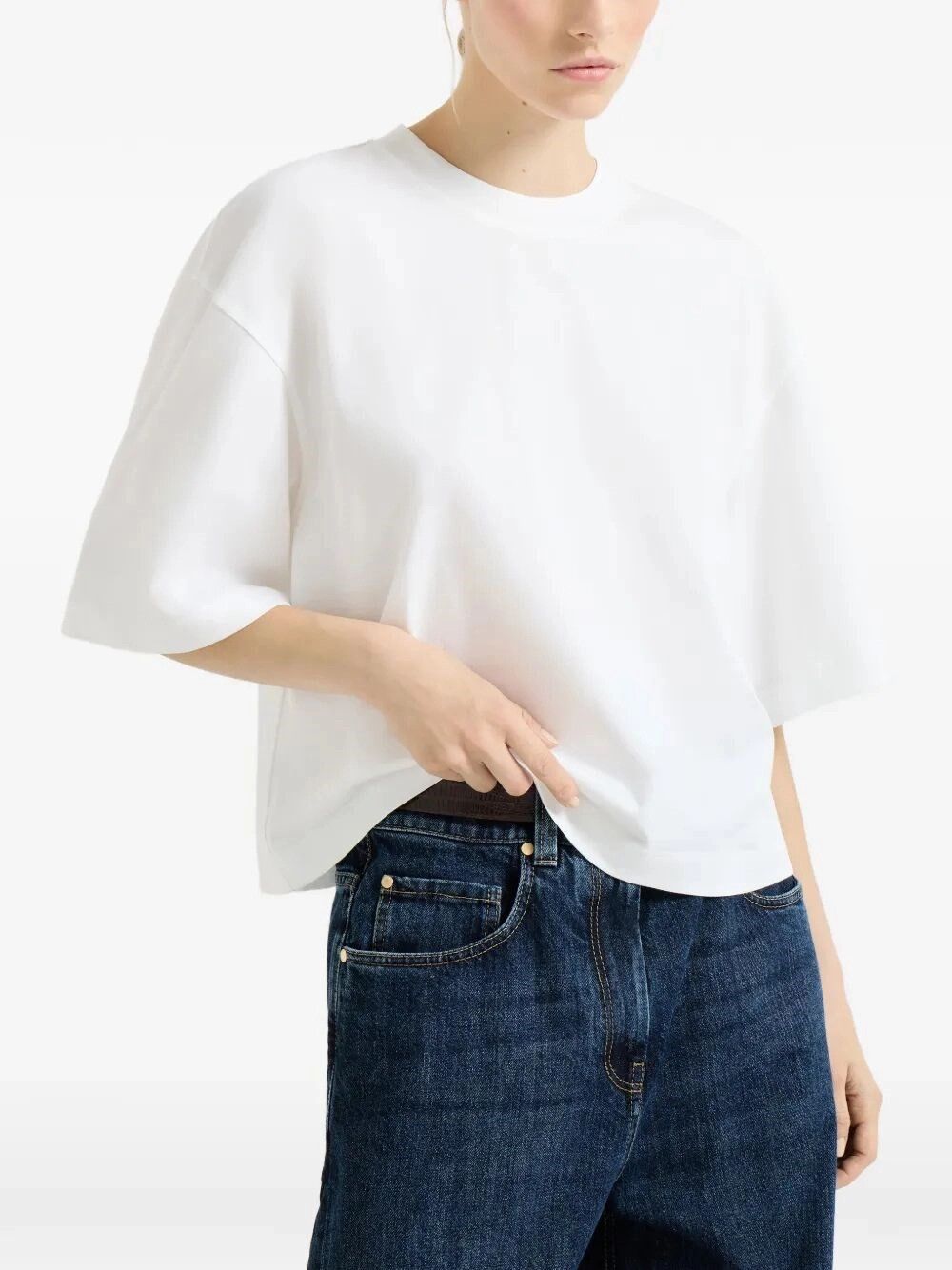 Brunello Cucinelli T-Shirt Size L / US 10 / IT 46 - 3 Thumbnail