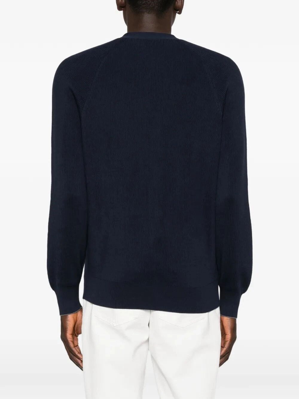 Brunello Cucinelli English Rib Knit Cardigan Size US M / EU 48-50 / 2 - 3 Thumbnail