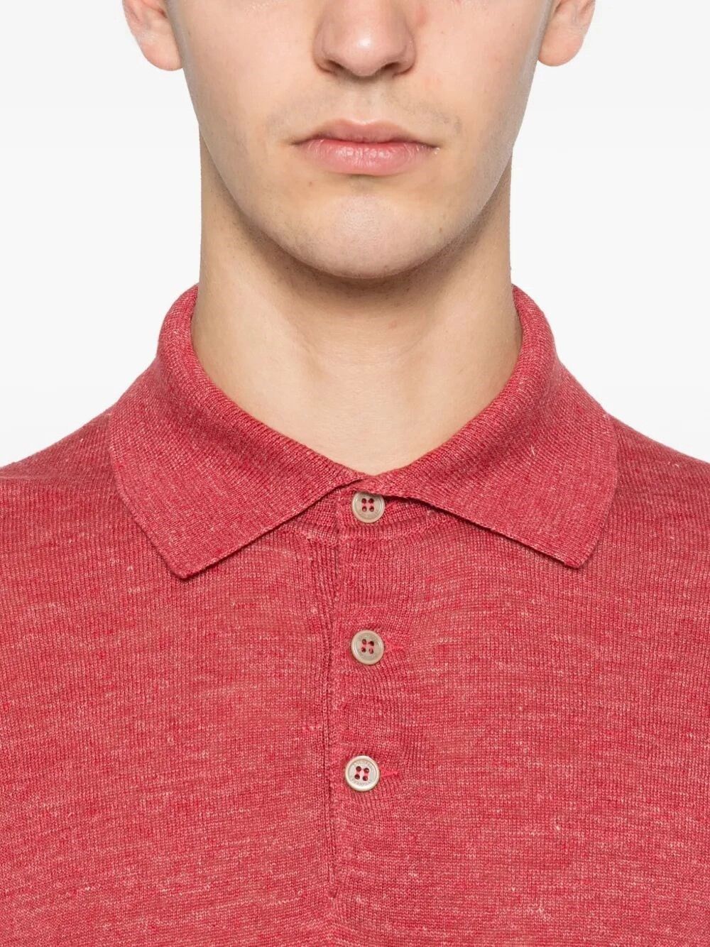Brunello Cucinelli Knit Polo Size US L / EU 52-54 / 3 - 3 Thumbnail