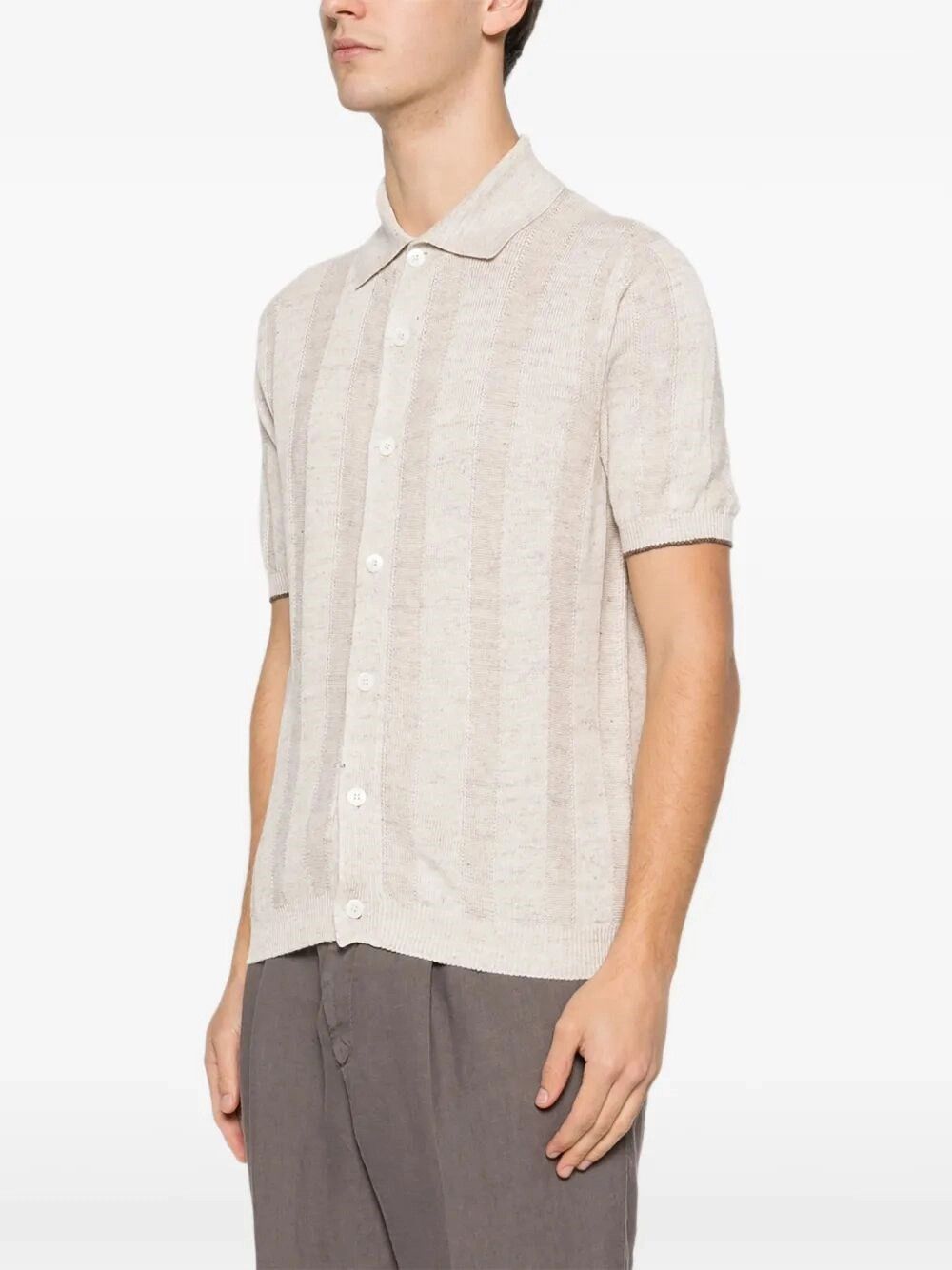 Brunello Cucinelli Short Sleeve Shirt Size US XXL / EU 58 / 5 - 5 Thumbnail