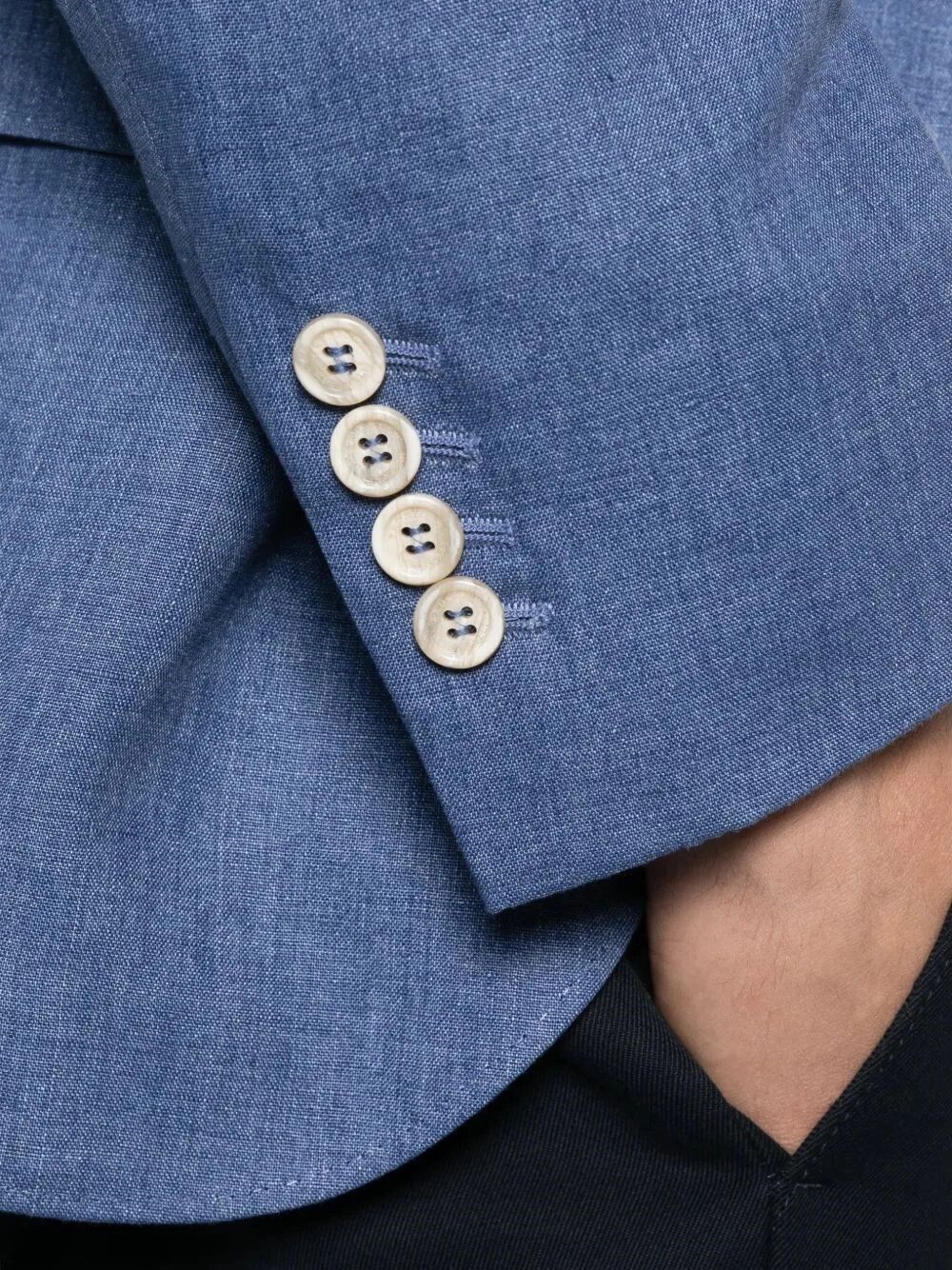 Brunello Cucinelli Linen Deconstructed Blazer Size US M / EU 48-50 / 2 - 5 Thumbnail
