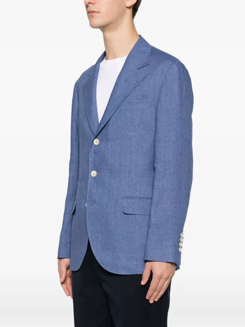 Brunello Cucinelli Linen Deconstructed Blazer Size US XXL / EU 58 / 5 - 3 Thumbnail