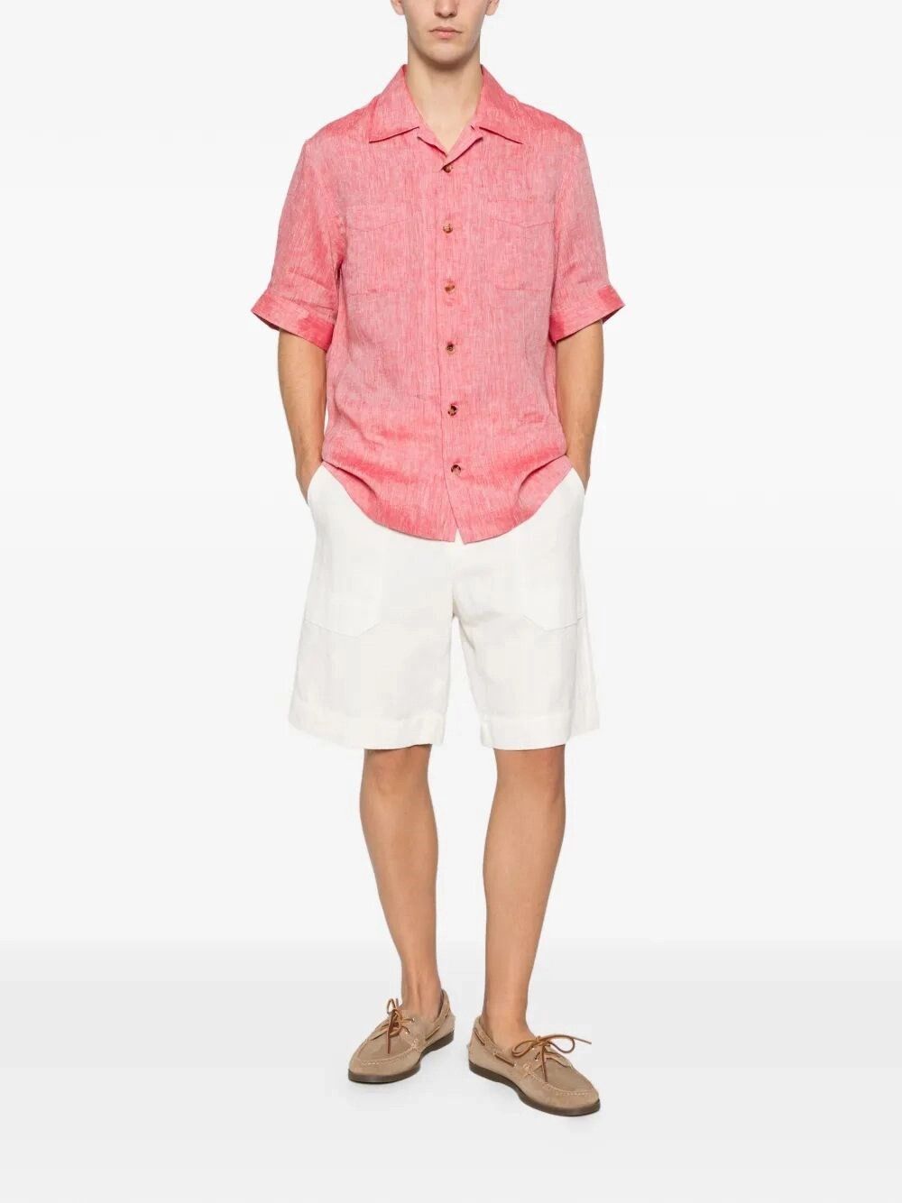 Brunello Cucinelli Shirt Size US L / EU 52-54 / 3 - 2 Thumbnail