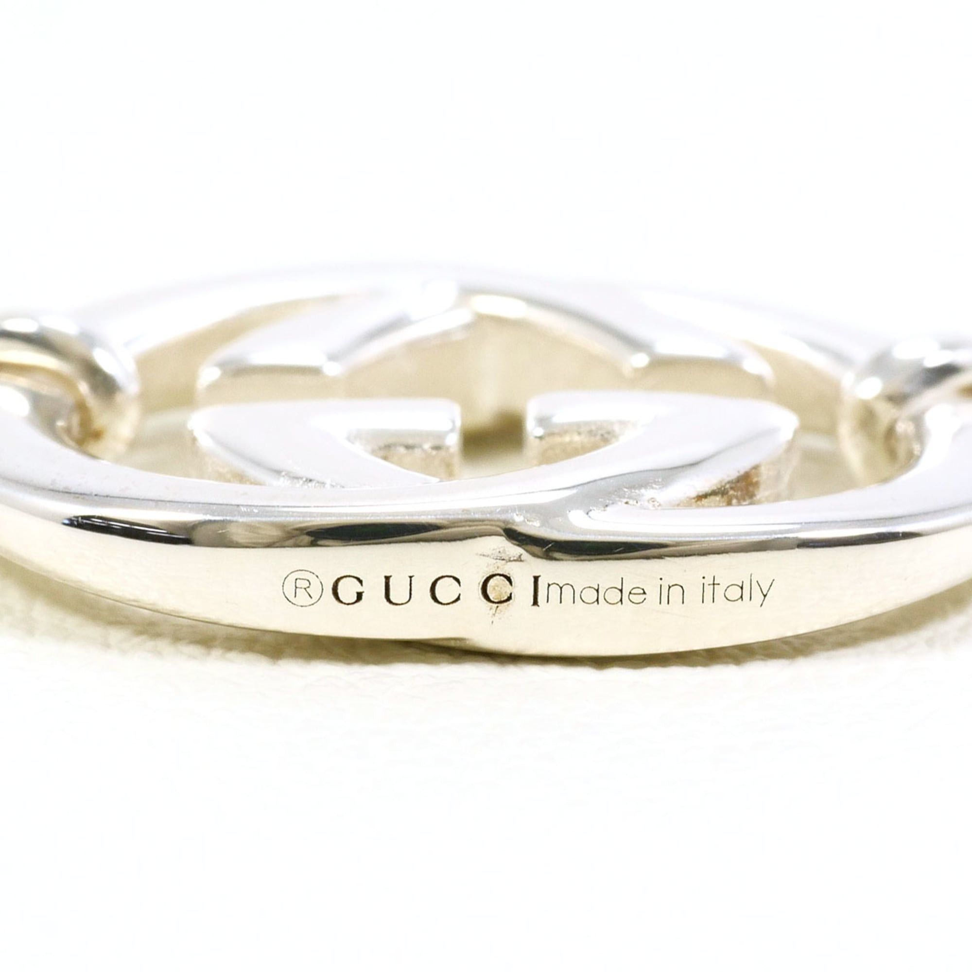 Gucci Gucci sterling silver 925 earrings with an interlocking G design. Total weight: approximately 10.6g. Like new. Size ONE SIZE - 2 Thumbnail