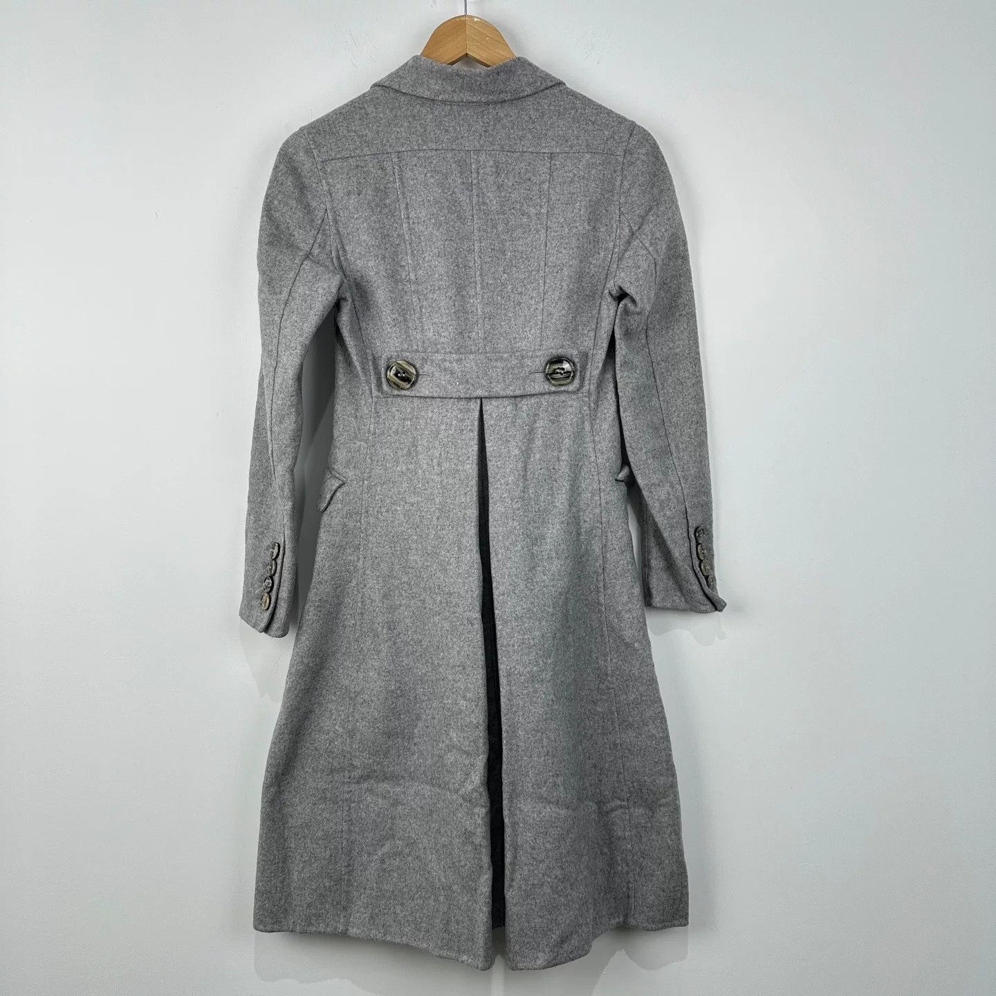 Burberry Burberry Double-Breasted Wool Coat Size US M / EU 48-50 / 2 - 2 Thumbnail