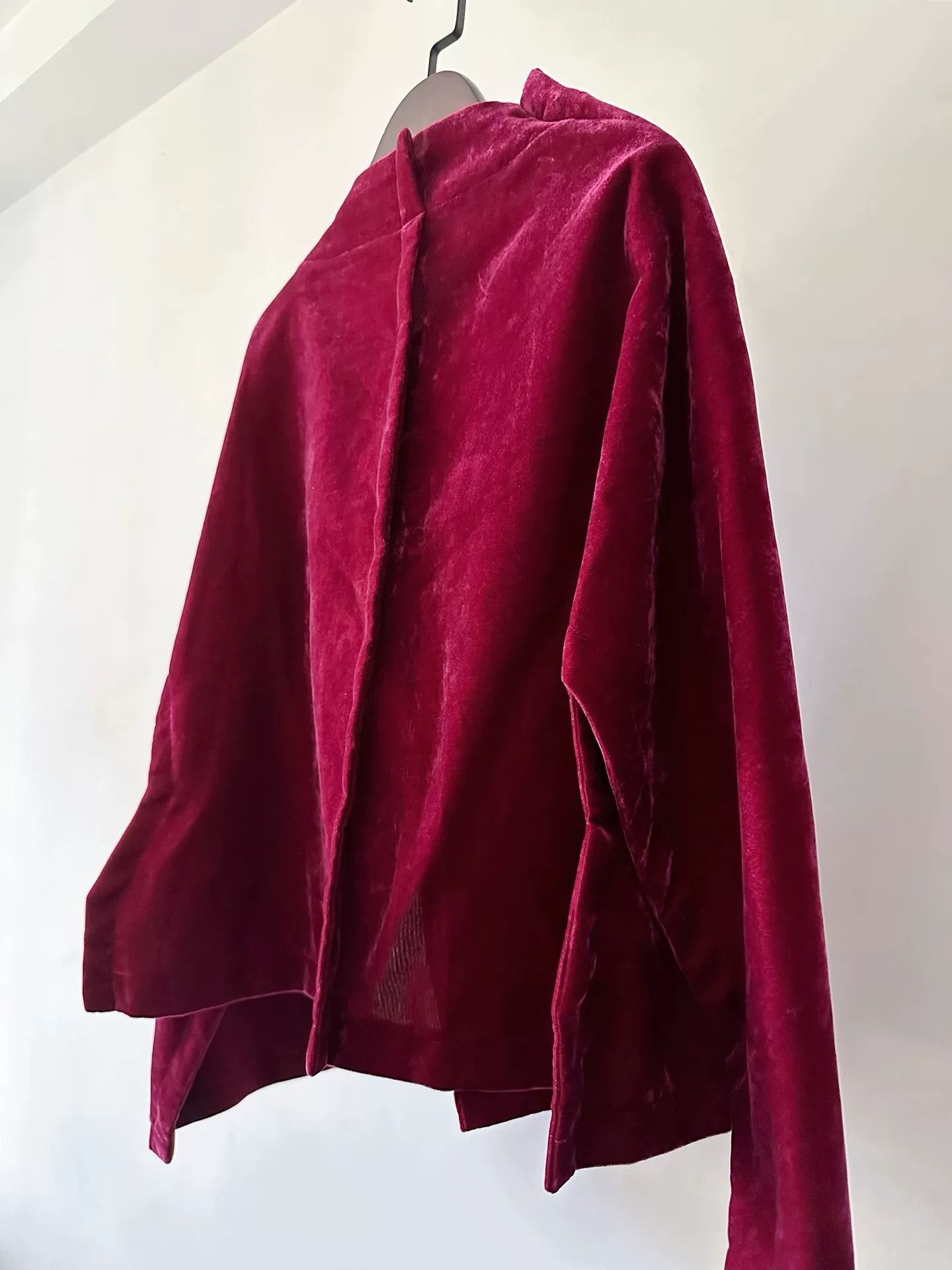 Comme des Garcons Comme des Garcons 2012 Purple Cape Coat Size US S / EU 44-46 / 1 - 5 Thumbnail