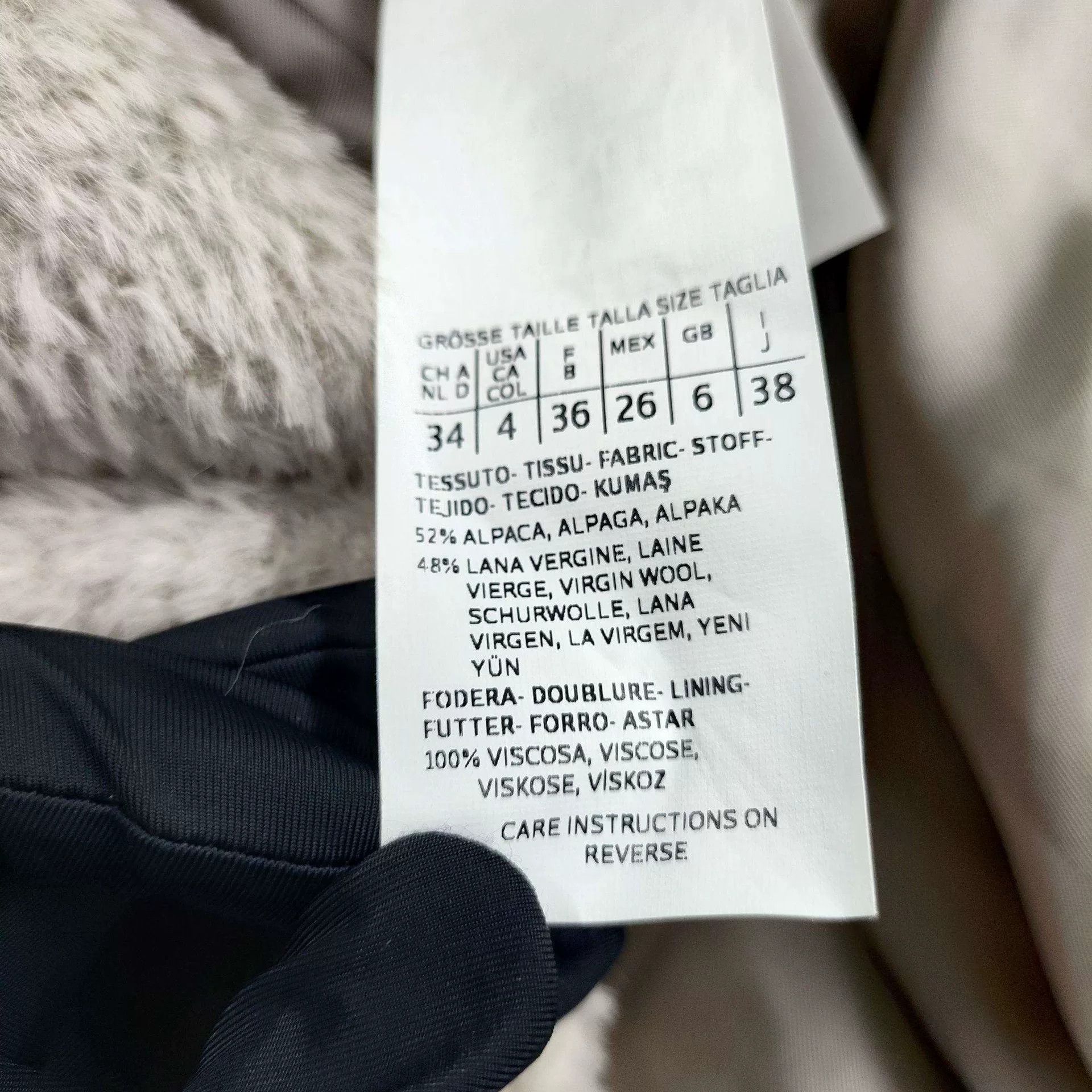 Max Mara MaxMara Alpaca Wool Coat Size 4 Size US S / EU 44-46 / 1 - 4 Thumbnail