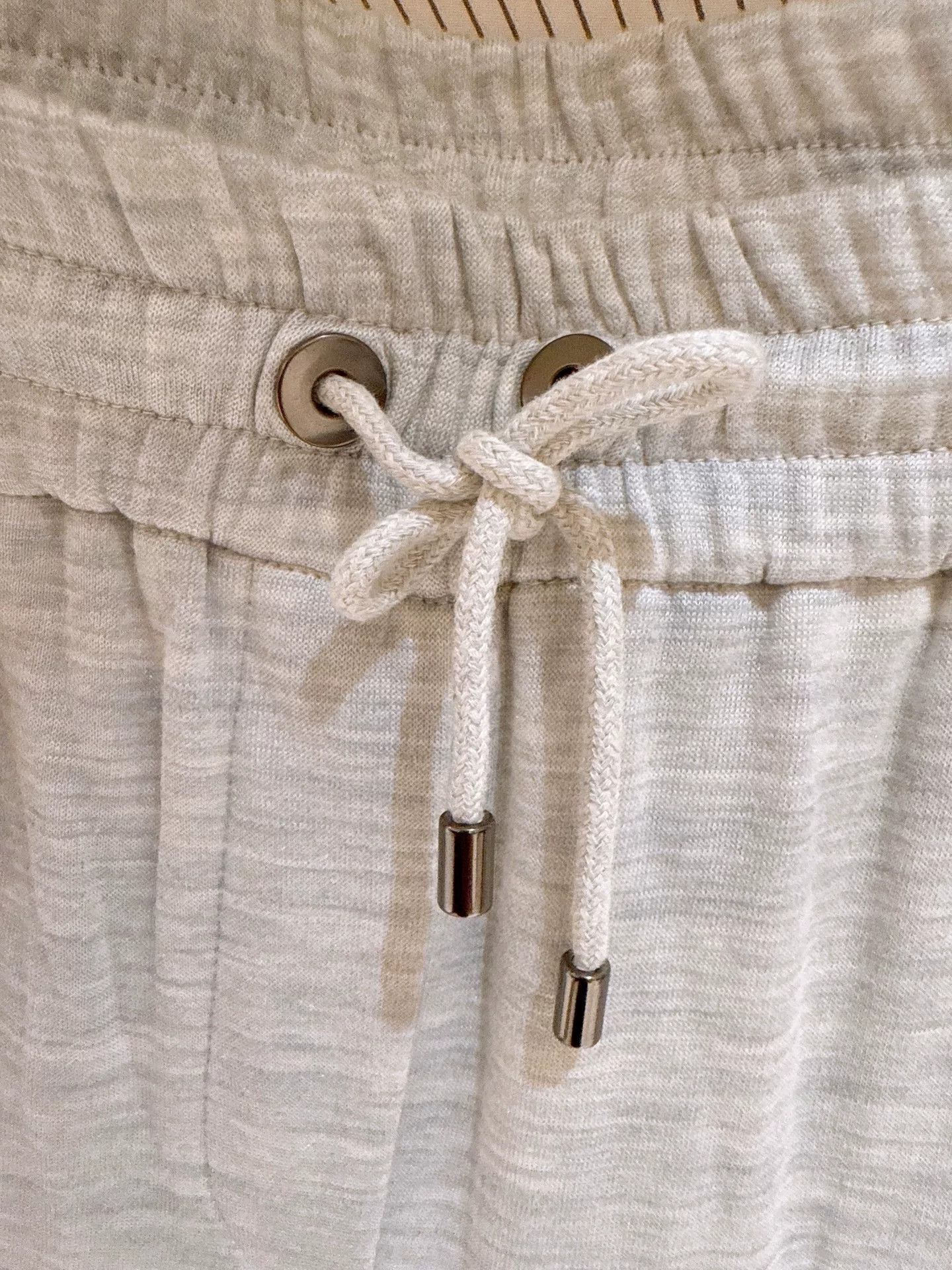 Brunello Cucinelli Brunello Cucinelli Light Gray Track Pants Size US 32 / EU 48 - 2 Thumbnail