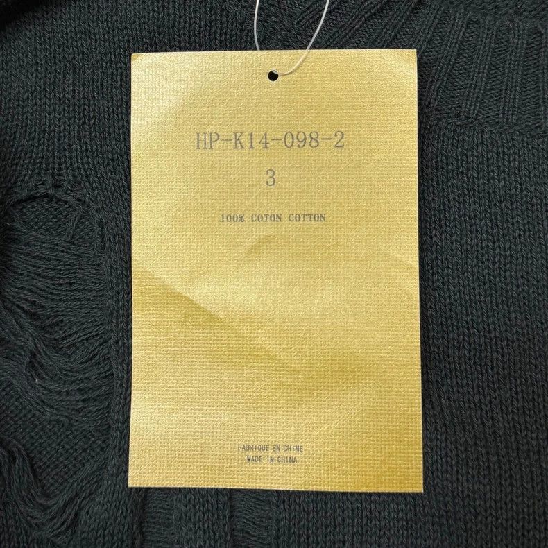 Yohji Yamamoto Yohji Yamamoto Round Neck Knit Sweater Size US S / EU 44-46 / 1 - 5 Thumbnail