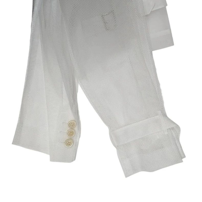 Comme des Garcons COMME des GARCONS 25SS Sheer Sleeve Jacket Size US S / EU 44-46 / 1 - 6 Thumbnail