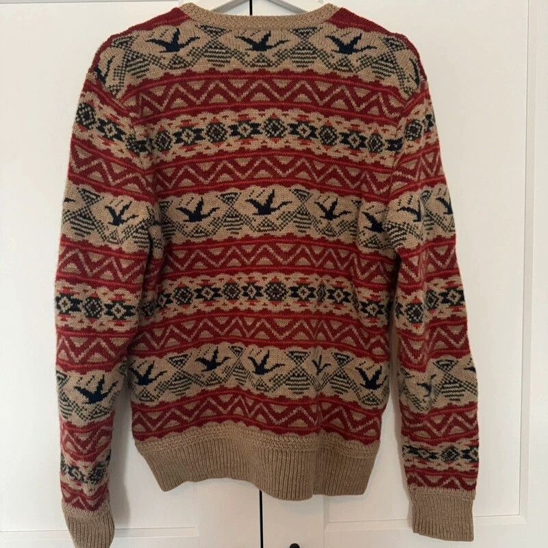 RRL Ralph Lauren RRL Fair Isle Wool Blend Sweater Size US M / EU 48-50 / 2 - 2 Thumbnail