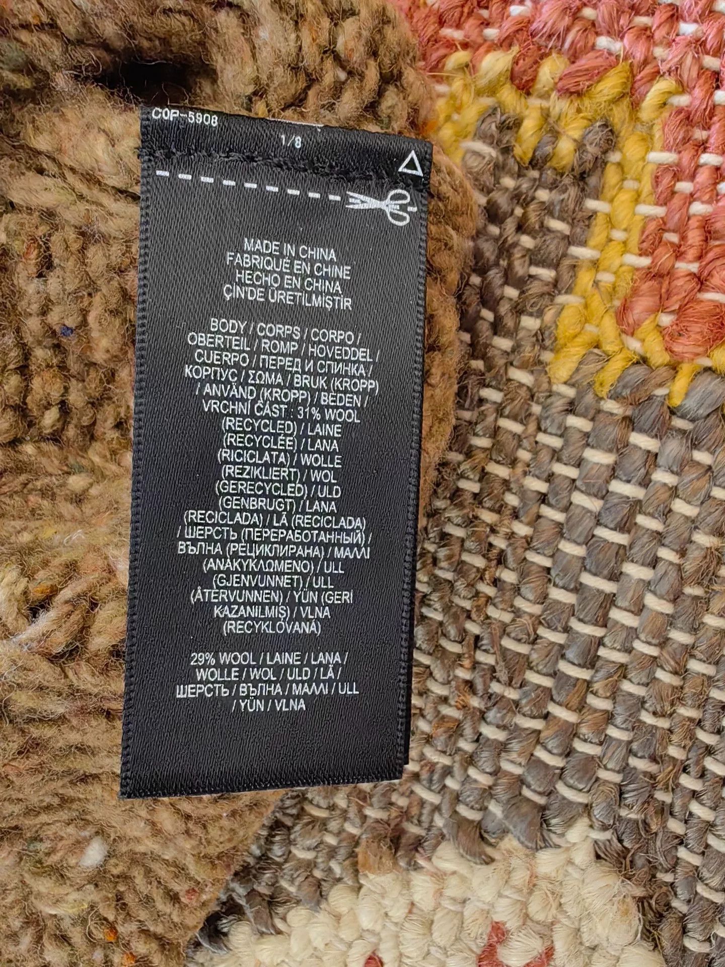 RRL Ralph Lauren RRL Aran-Knit Wool Blend Turtleneck Sweater Size US M / EU 48-50 / 2 - 4 Thumbnail