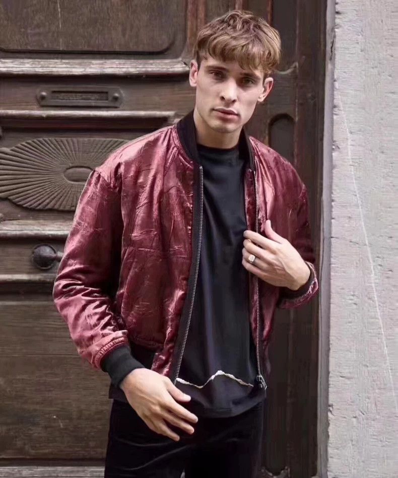 Haider Ackermann Haider Ackermann Red Velvet Jacket Size US M / EU 48-50 / 2 - 5 Thumbnail