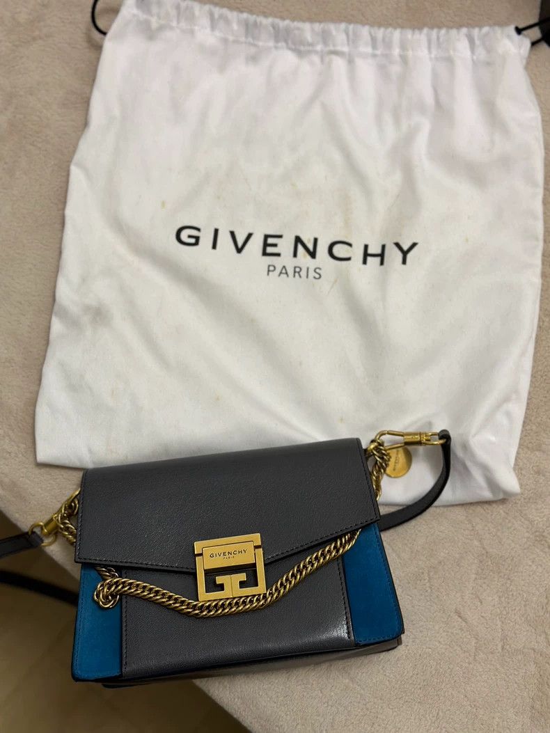 Givenchy Givenchy Small GV3 Gray Blue Size ONE SIZE - 9 Thumbnail