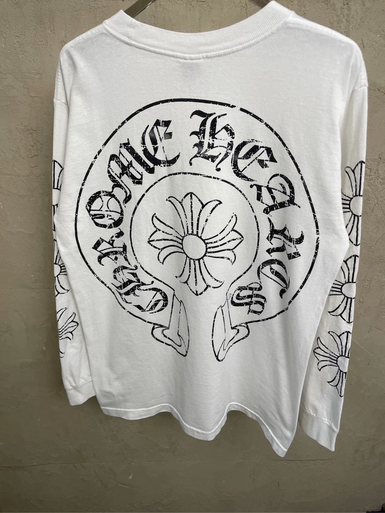 Chrome Hearts Chrome Hearts White Long Sleeve T-Shirt Size US M / EU 48-50 / 2 - 4 Thumbnail