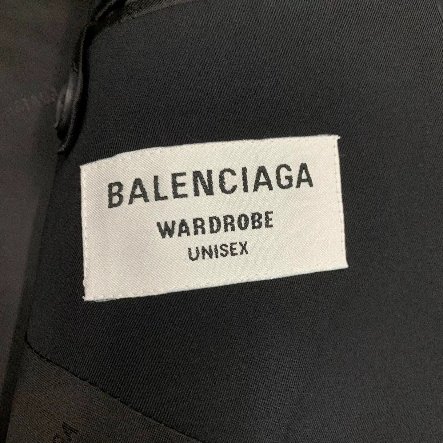 Balenciaga Balenciaga Black Sleeve Badge Blazer Size US S / EU 44-46 / 1 - 6 Thumbnail