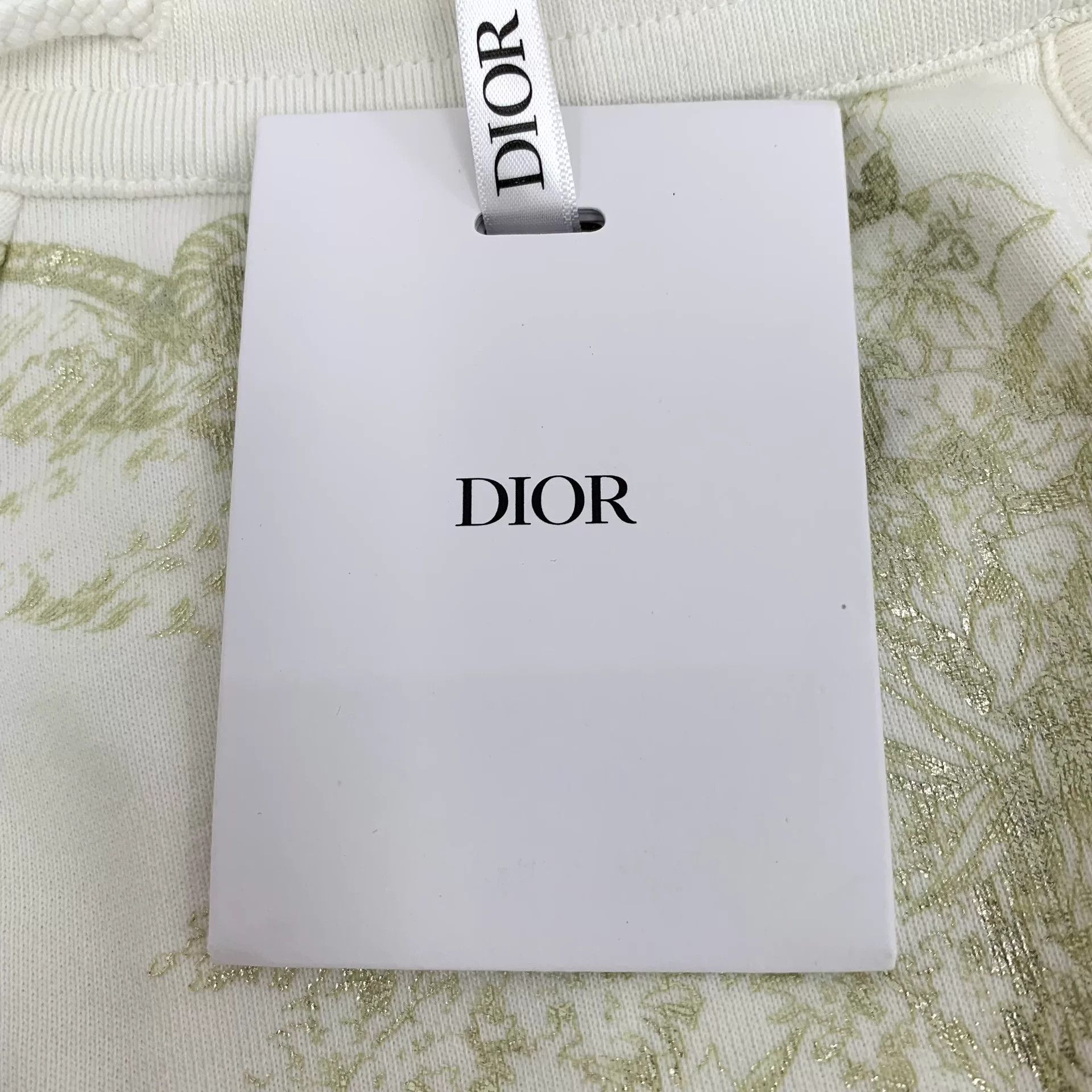 Dior christian dior white animal print shorts Size 28" / US 6 / IT 42 - 6 Thumbnail