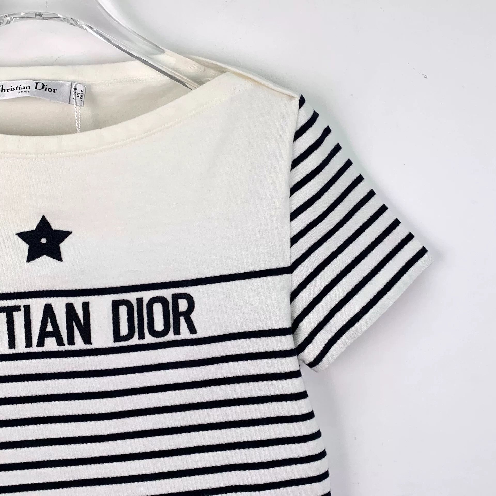 Dior dior color-block striped t-shirt Size US XS / EU 42 / 0 - 3 Thumbnail