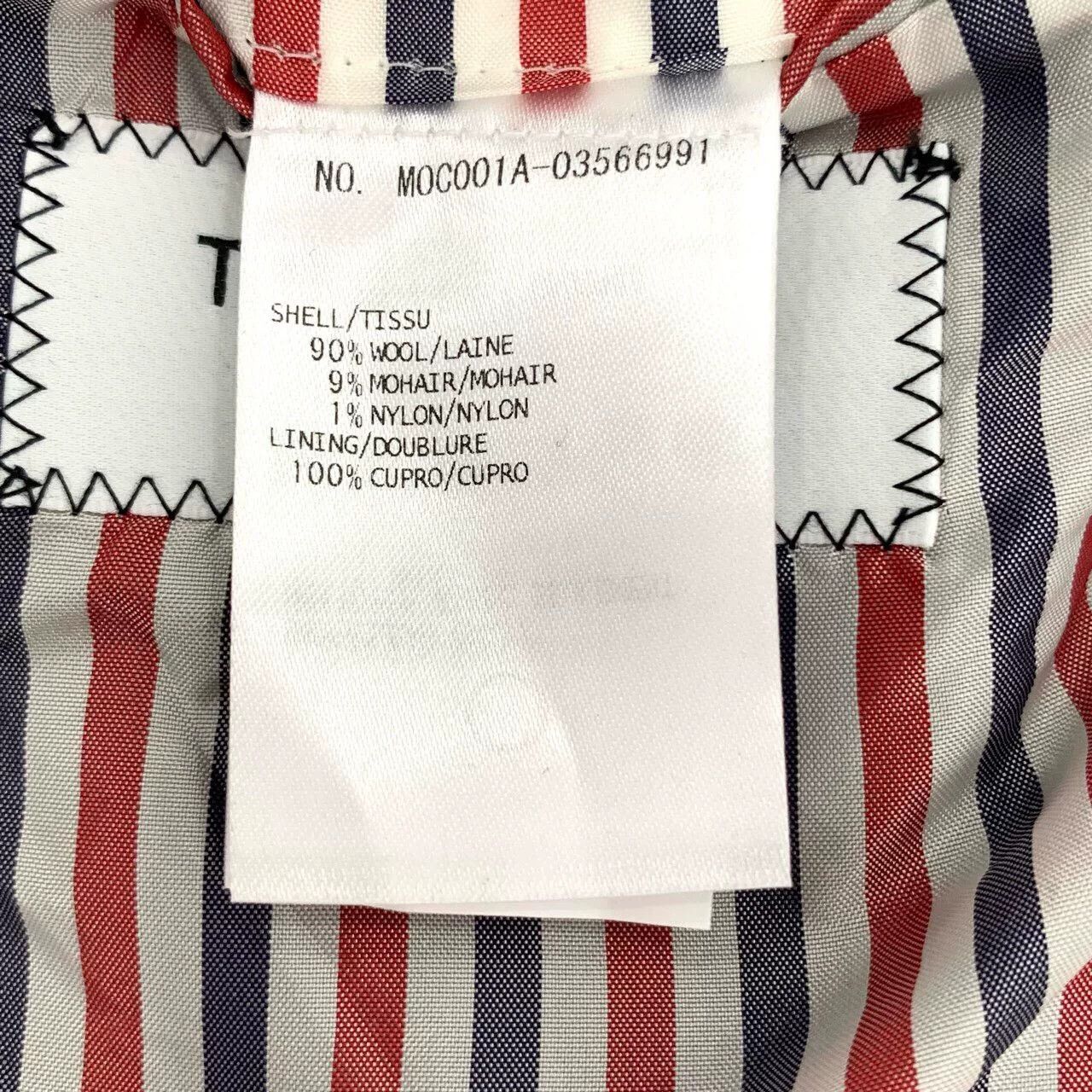 Thom Browne Thom Browne Wool Check Pattern Coat Size US XS / EU 42 / 0 - 8 Thumbnail
