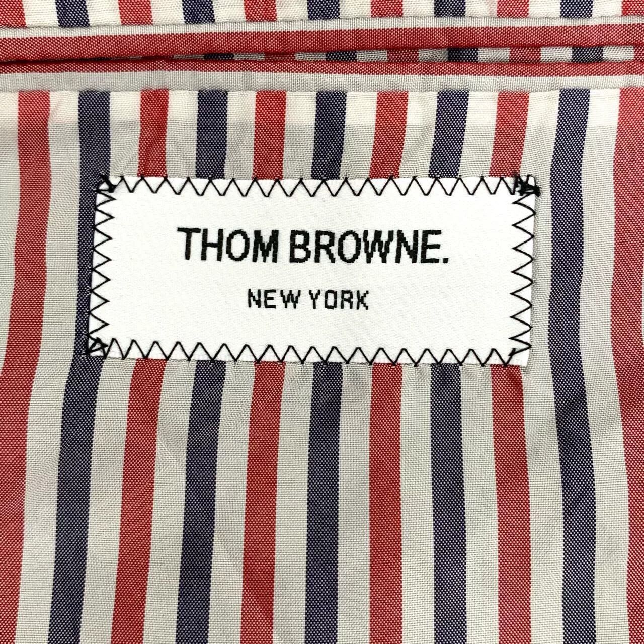 Thom Browne Thom Browne Wool Check Pattern Coat Size US XS / EU 42 / 0 - 7 Thumbnail