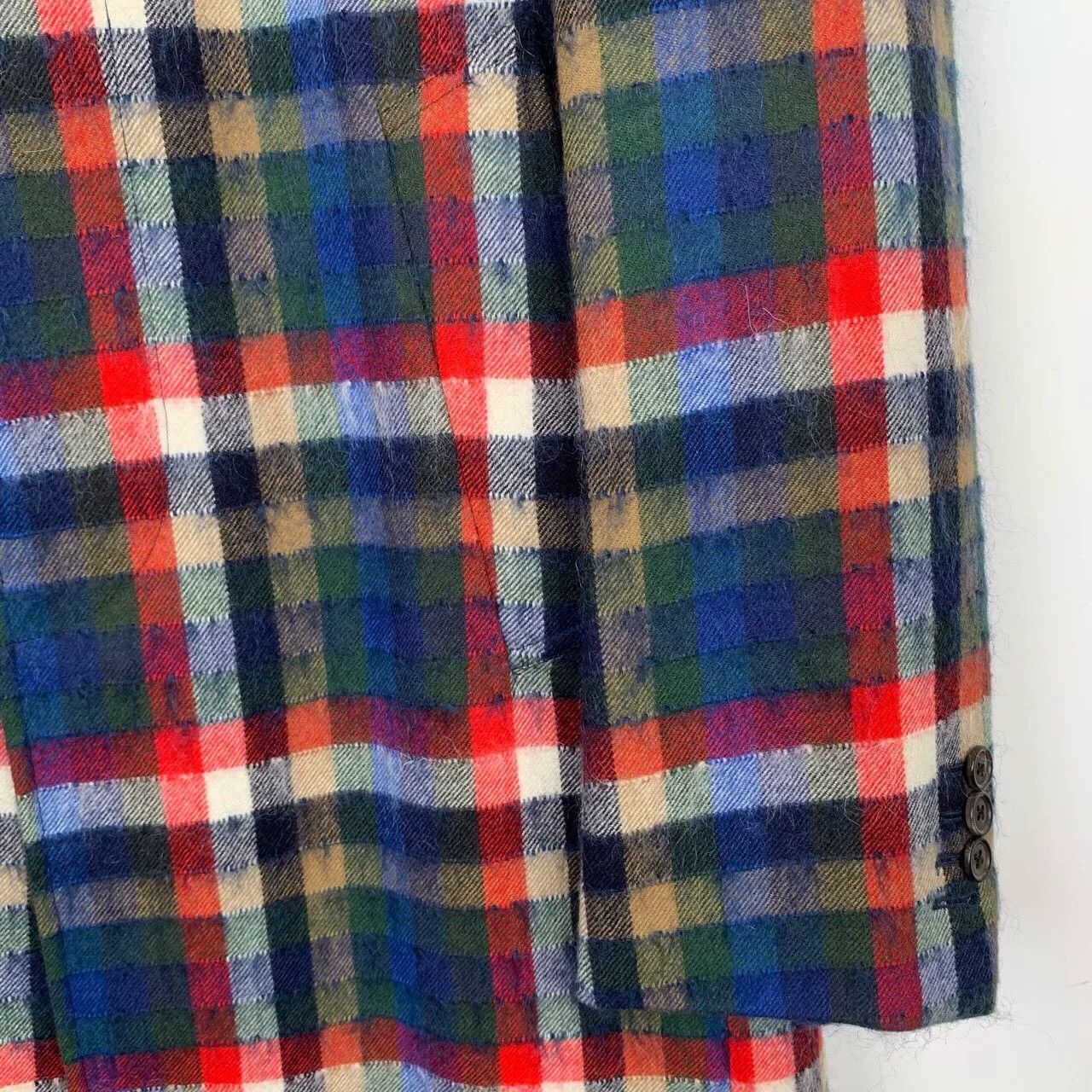 Thom Browne Thom Browne Wool Check Pattern Coat Size US XS / EU 42 / 0 - 4 Thumbnail