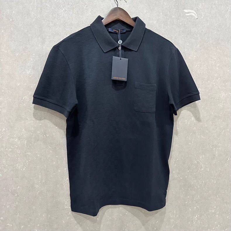 Louis Vuitton Louis Vuitton Blue Checkerboard Polo M Size US M / EU 48-50 / 2 - 3 Thumbnail