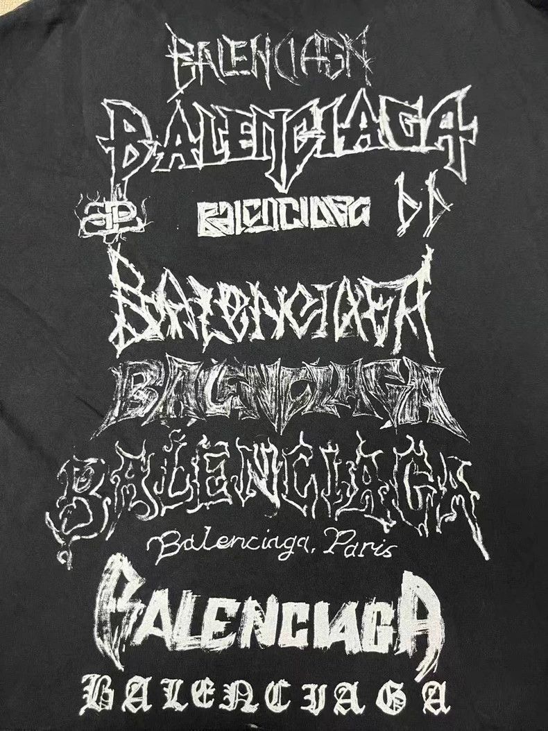 Balenciaga Balenciaga SS24 New Year Graphic Longsleeve T-shirt Size US S / EU 44-46 / 1 - 3 Thumbnail