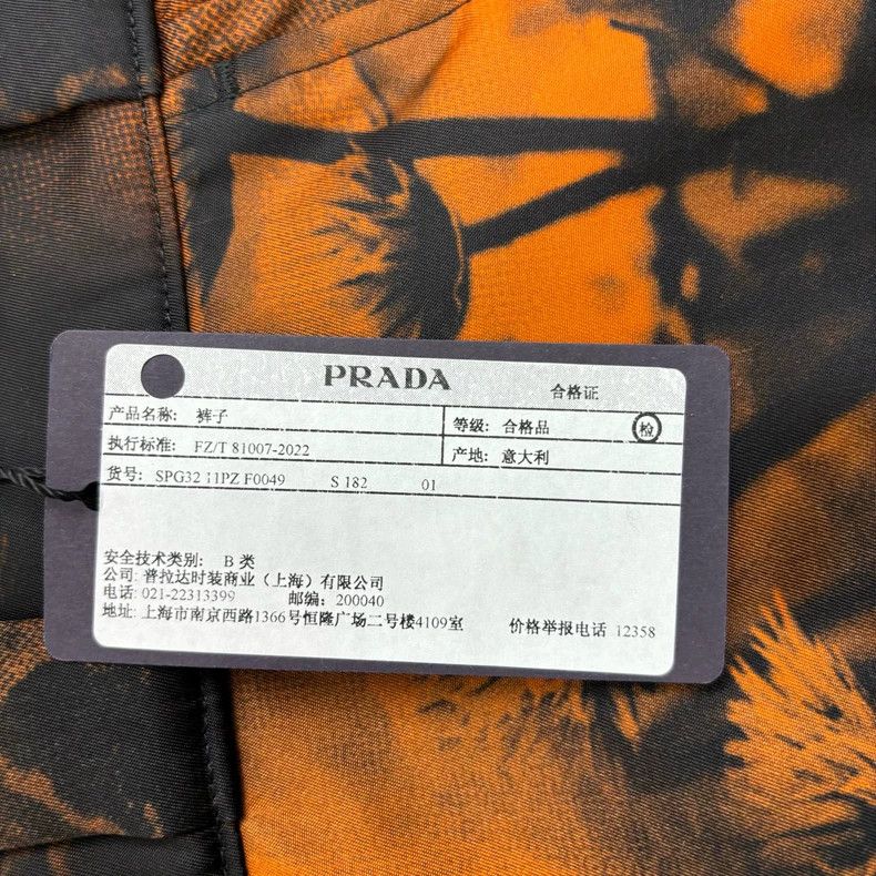 Prada PRADA FW22 Scenic Print Casual Shorts Size US 32 / EU 48 - 6 Thumbnail