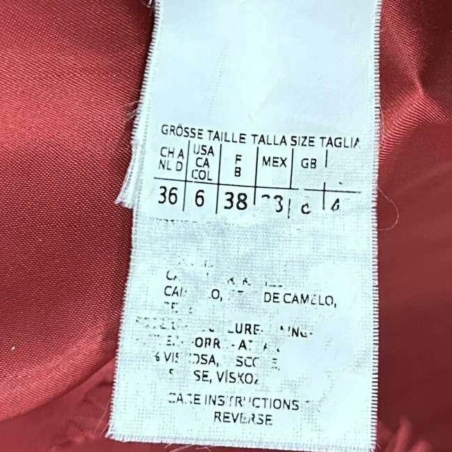 Max Mara red manuela coat by MaxMara Size US L / EU 52-54 / 3 - 4 Thumbnail