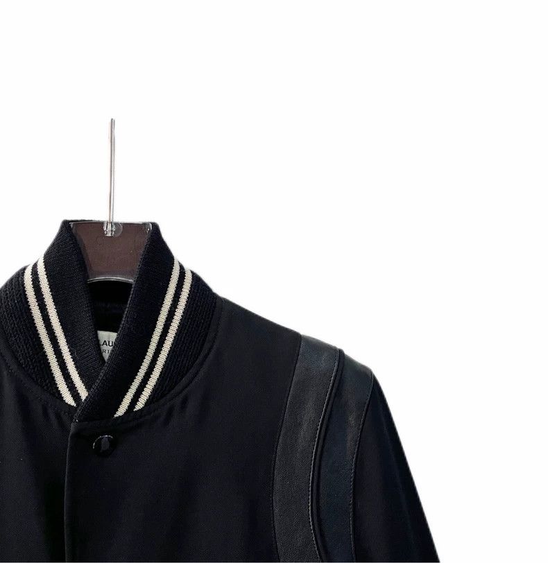 Saint Laurent Paris Saint Laurent Black Wool Jacket Size US S / EU 44-46 / 1 - 4 Thumbnail