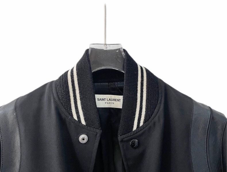 Saint Laurent Paris Saint Laurent Black Wool Jacket Size US S / EU 44-46 / 1 - 3 Thumbnail