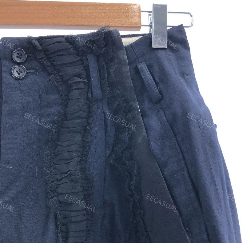 Comme des Garcons Comme des Garcons Wool Wide-Leg Pants Size US 26 / EU 42 - 4 Thumbnail