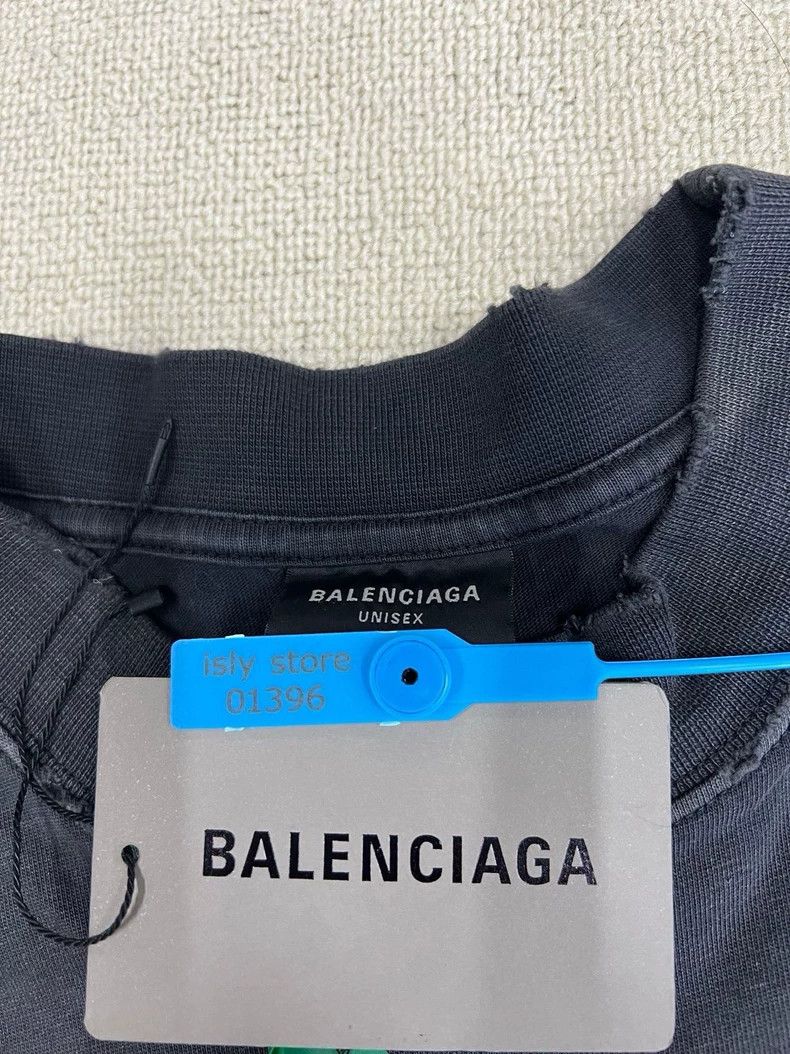 Balenciaga Balenciaga Tape Short Sleeve T-Shirt Size US M / EU 48-50 / 2 - 5 Thumbnail