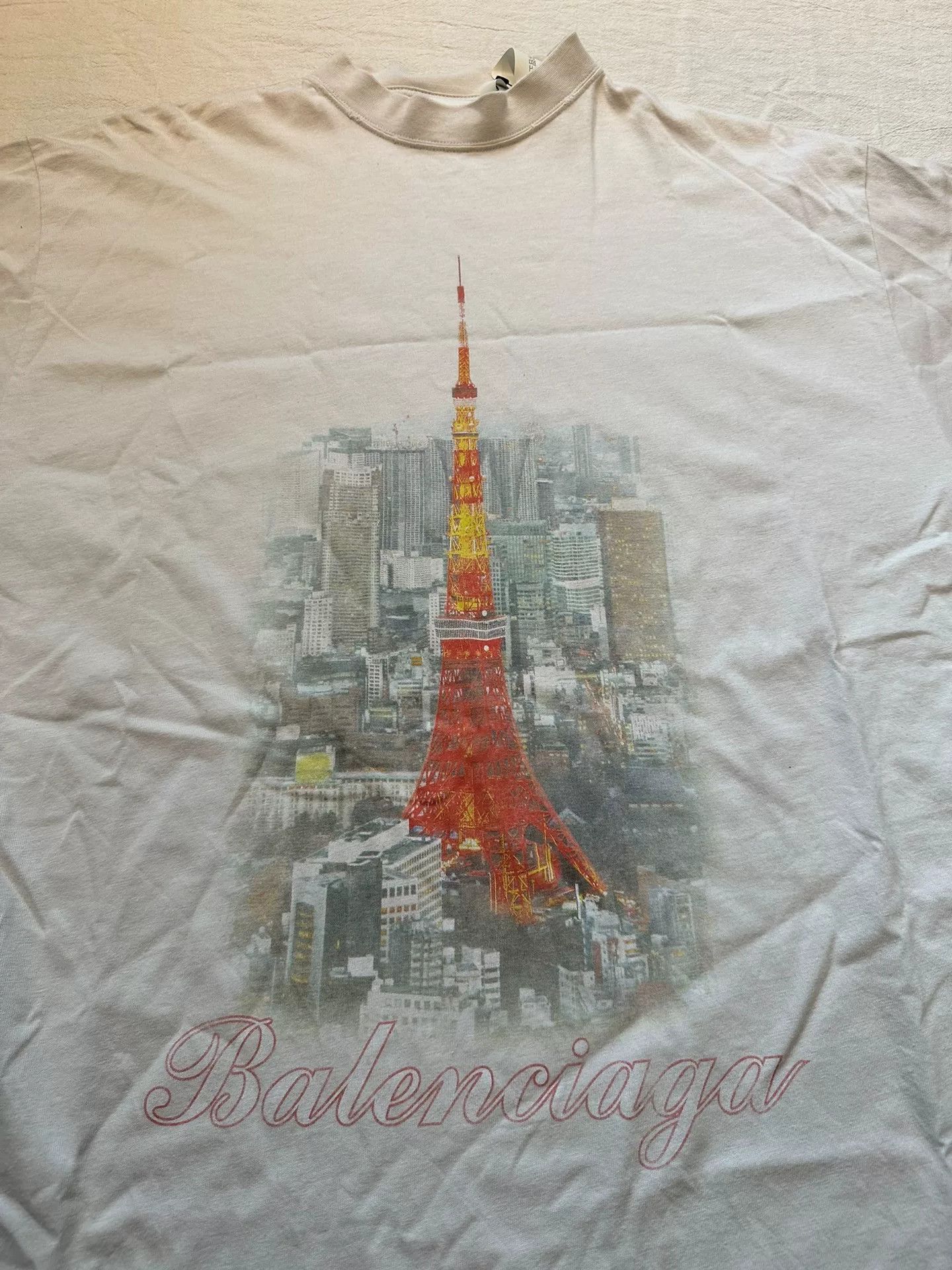 Balenciaga Balenciaga Ginza Tokyo Tower Tee Size US S / EU 44-46 / 1 - 2 Thumbnail