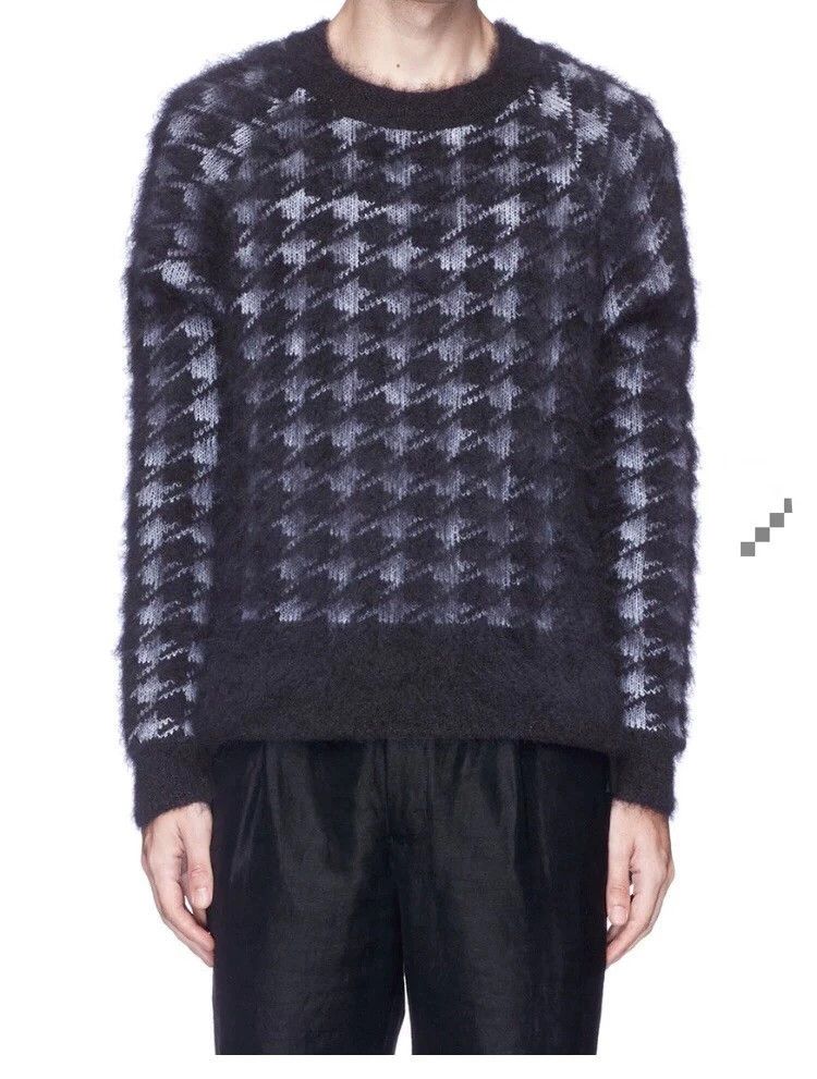 Haider Ackermann Haider Ackermann Houndstooth Sweater Size US M / EU 48-50 / 2 - 3 Thumbnail