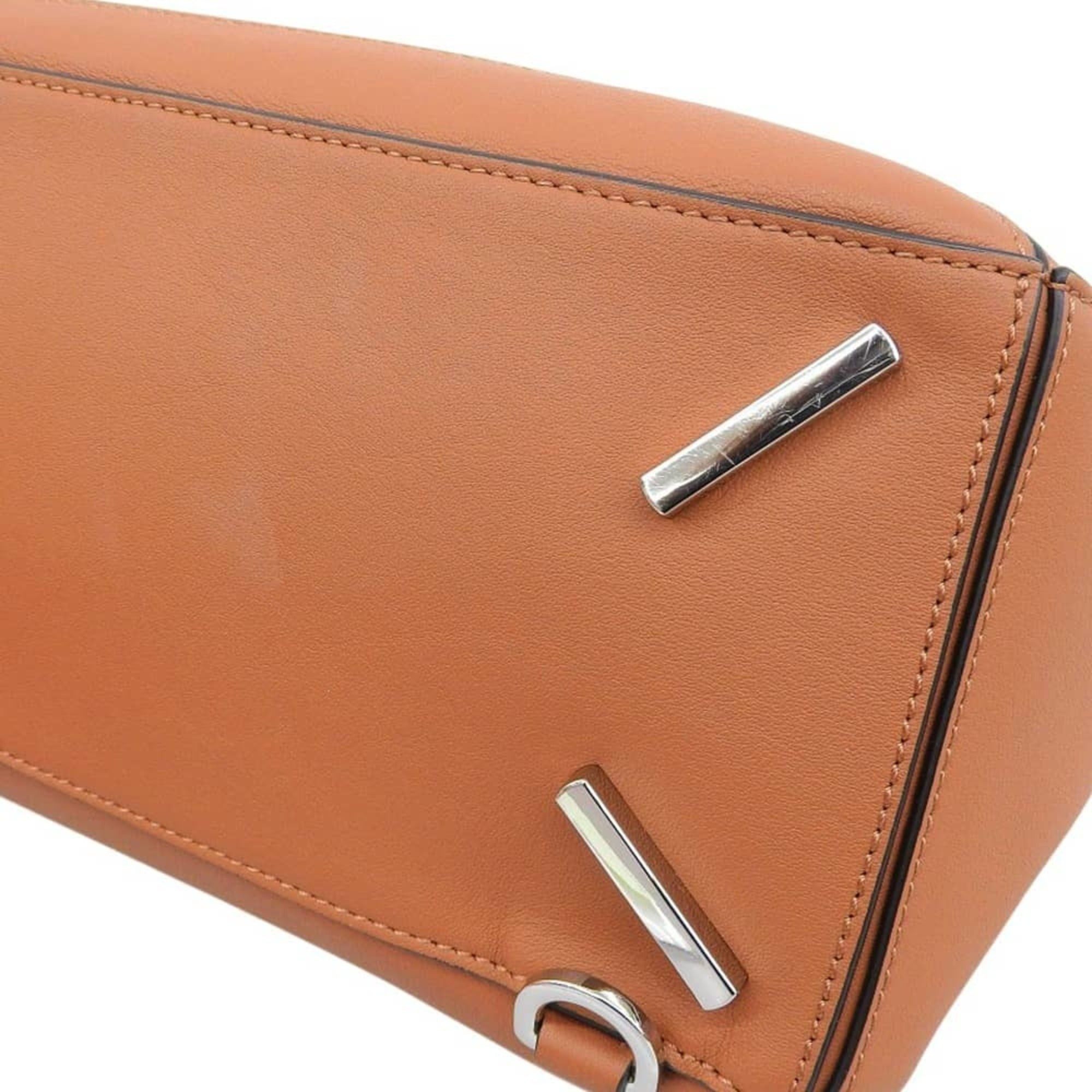 Loewe LOEWE Puzzle Bag Medium Handbag Shoulder Leather Brown Size ONE SIZE - 4 Thumbnail