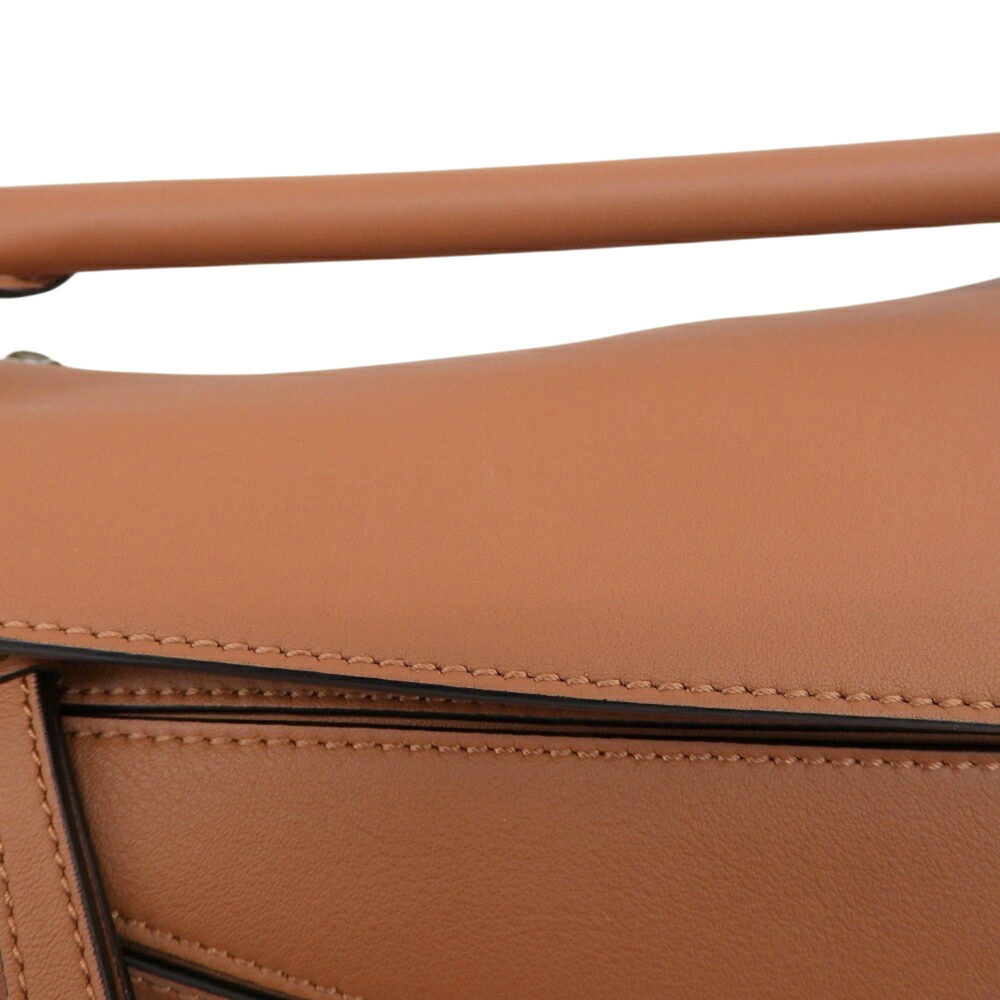 Loewe LOEWE Puzzle Bag Medium Handbag Shoulder Leather Brown Size ONE SIZE - 6 Thumbnail