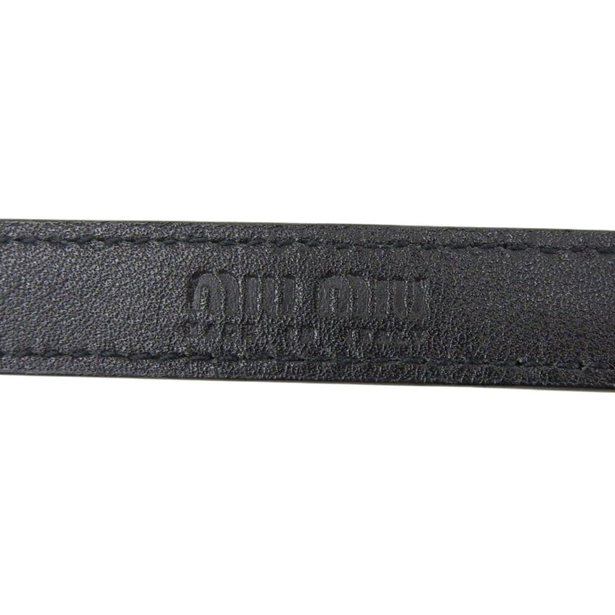 Miu Miu Miu MIUMIU Belt 85/34 Women's Slim Waist Size ONE SIZE - 7 Thumbnail
