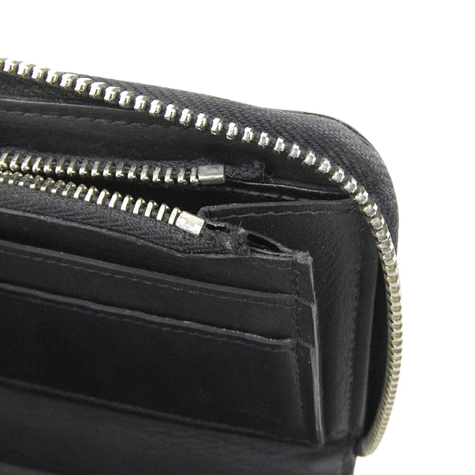 Louis Vuitton Louis Vuitton Zippy Wallet Vertical M68228 LV Round Long Leather Black Size ONE SIZE - 7 Thumbnail