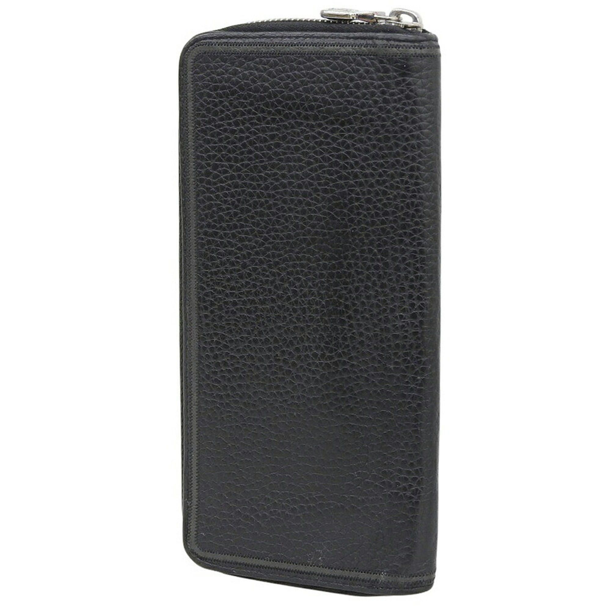 Louis Vuitton Louis Vuitton Zippy Wallet Vertical M68228 LV Round Long Leather Black Size ONE SIZE - 2 Thumbnail