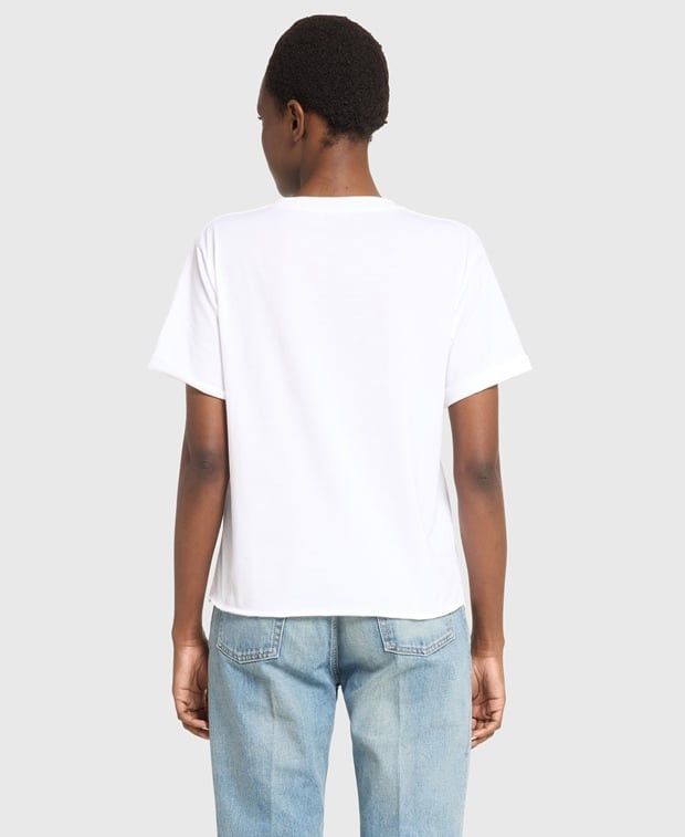 Saint Laurent Paris T-shirt Size L / US 10 / IT 46 - 2 Thumbnail