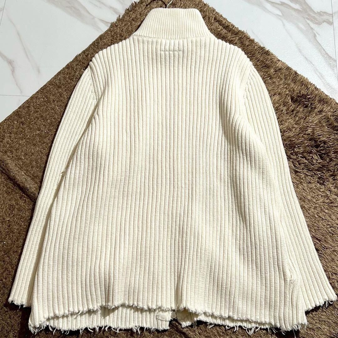 Maison Margiela Maison Margiela 23SS Driver's Knitwear White Size M Size US S / EU 44-46 / 1 - 5 Thumbnail