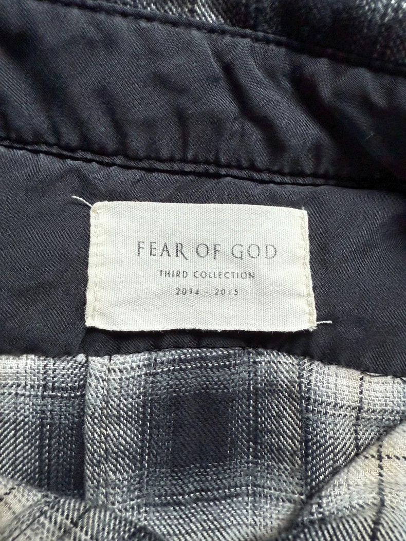 Fear of God Fear of God 3rd Maxfield Plaid Shirt Size US XL / EU 56 / 4 - 4 Thumbnail