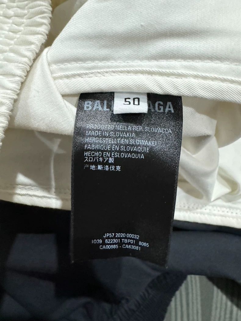 Balenciaga Balenciaga Black White Jacket Size 50 Size US L / EU 52-54 / 3 - 4 Thumbnail