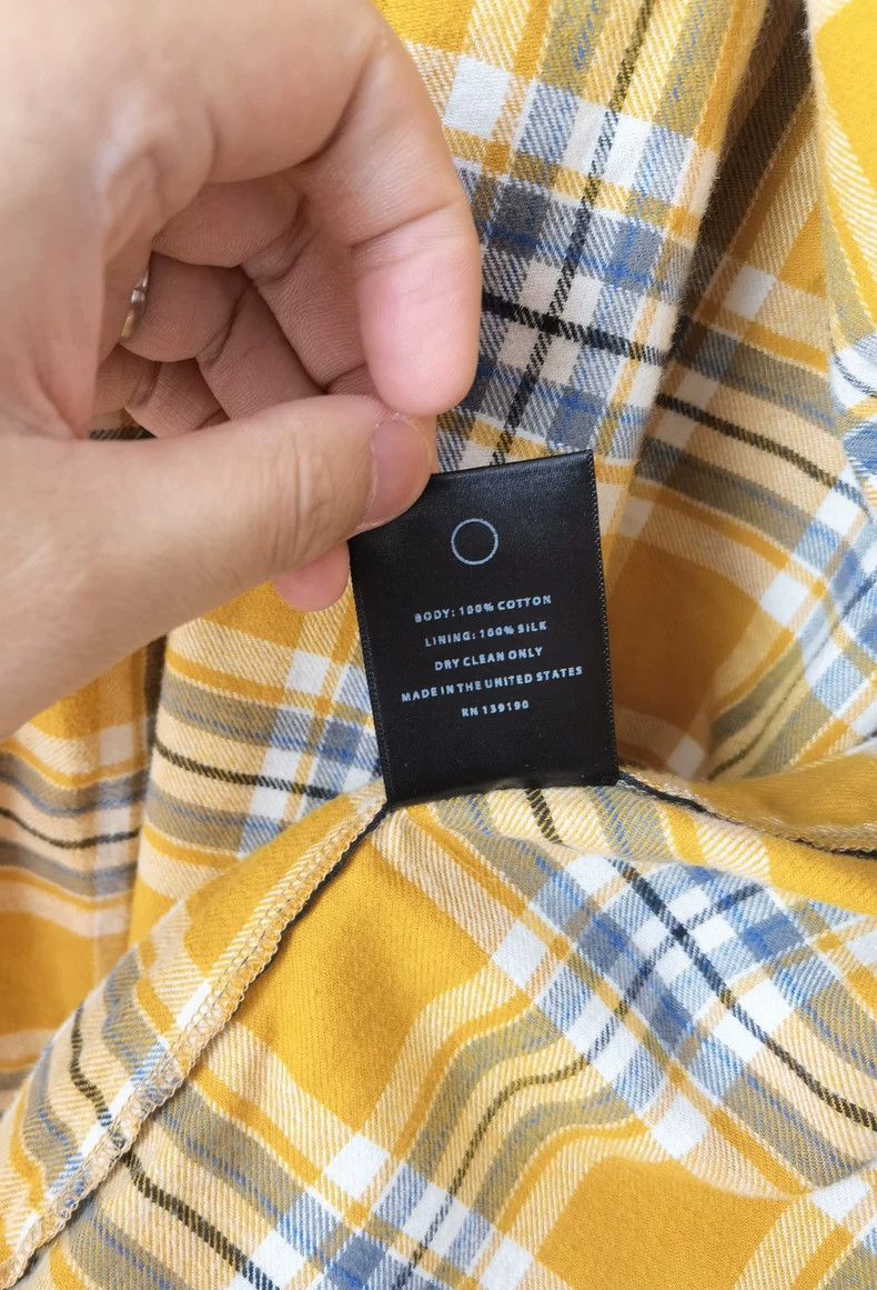 Fear of God Fear of God 4th Yellow Plaid Vest Size US XL / EU 56 / 4 - 2 Thumbnail